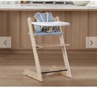 Stokke Tripp Trapp  Chair    With Cushion And Tray Bundle   Vanilla  assembly