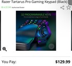 Razer Tartarus Pro  rz0703110100r3u1  Wired Keyboard
