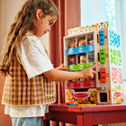 Melissa   Doug Sort Stock Select Wooden Food Vending Machine Toy Play Set New  