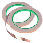 2pcs Copper Tape With Double-sided Conductive Copper Foil Tape Self Adhesive 1 4