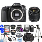 Canon Eos 80d Dslr Camera With 18-55mm Is Ii Lens   32gb   Filter Kit Bundle