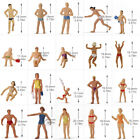 Evemodel 40pcs Ho Scale 1 87 Swimming People Seaside Visitors Figures P8720