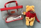 Vtg Disney Winnie The Pooh 7    Plush Coin Purse Keychain Bag Set Of 2 Pyramid Y2k