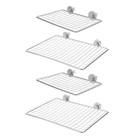  4 Pcs Pet Bird Cage Accessories Platform Perch Stand Play Parrot