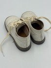 1940   s Pair Of Baby Shoes Leather Vintage Antique Unisex Toddler Infant
