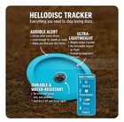 Hellodisc Disc Golf Disc Tracker 2-pack Ultralight Audible Disc Locator Device