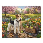 Wire Fox Terrier Puzzle   Cute Dog Puzzle   Jigsaw For Dog Lover