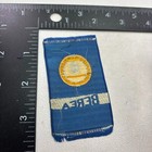 Vtg C 1910s Berea College Cigarette Tobacco Silk Patch 402t