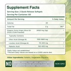 Olive Oil Softgels 2000mg - Cold Pressed  Extra Virgin  Cardiovascular Health 