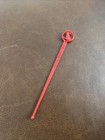 Vintage Northwest Orient Airlines  Cocktail Stirrer   Swizzle Stick  Red