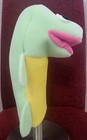 Baby Einstein Handmade Green yellow Turtle Puppet  Fun  Kids  Aquatic
