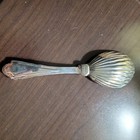 Vintage China Silver Plated Ornate Pinecone Design Fruit Spoon 