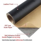 Self Adhesive Vinyl Faux Leather Fabric Repair Patch Kit For Car Seat Sofas