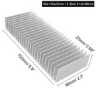 150mm Aluminum Heatsink 60x150x25mm   2 36x5 91x0 98 Inch Large Heat Sink Coolin