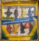 Lot Of 10 Crayola 2025 Limited Edition Character Shaped Crayons 8 Retired Colors