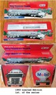 Complete Set Of 8 Mobil Oil Corp  Limited Edition Yearly Collectables 1993-2000