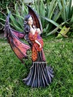 Fairy Gothic Statue Fairy Figurine  Collectible Fairy Playing