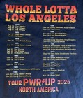 Ac dc Rose Bowl Event Tshirt Size Xl Pasadena Los Angeles April 18 Shirt New