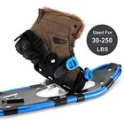 Snowshoes For Men Women Kids Gpeng 821 Xtreme Lightweight Blue 21   70 - 150 Lbs
