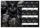 Rare Stamps Ukraine  ukrainian Cats  2025