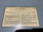 1940   s Cuban  Restaurant  el Carmelo   Calzada Y D  Vedado Promo Ad Card