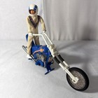 Vintage Evel Knievel Figure   Stunt Chopper Cycle Motorcycle 1970   s Collectible