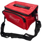 Vintage Budweiser Insulated Soft Lunch Box Six Pack Cooler Beer Can Opener