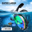 Snorkeling Packages  Diving Full Face Mask With Camera Mount  Adjustable Swim   