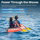 K4c Paddle Board Motor  Electric Fin   Steerable Kayak Motor   no Battery 