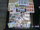 Estate Of All World Kiloware Approx 10000 Paper Free Stamps With Blocks 