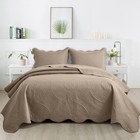 Floral Pattern Bedspread Set Soft Reversible Quilt Bedding Sets Twin Queen King