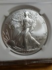 2026 1 Oz American Silver Eagle Coin - Ngc Ms70  cert  Will Vary