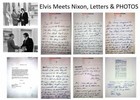 Elvis Presley Letter To President Richard Nixon   Photos At The White House 1970