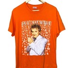 Rod Stewart Summer Concert Tour 2004 Orange T Shirt Size Medium Vintage