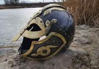 Handcrafted Viking Helmet - Norse Warrior Battle Mask - Medieval Larp Collectibl