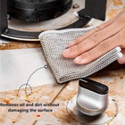 10pcs Multipurpose Wire Dishwashing Rags - Non-scratch Scrubbing Cloths - New