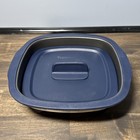 Tupperware Micropro Grill Micro Pro Series Microwave Grilling Base   Lid Cooking