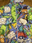 Rugrats Nickelodeon Rain Jacket Members Only Medium 2022 All Over Print