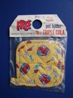 Vintage 1960 s Original Triple Cola Soda Advertising Promotional Pot Holder Rare