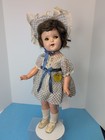 20    Vintage Ideal Suzy Doll Original Dress W  Tag Brunette Flirty Eyes Cute  me