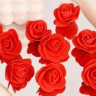 Artificial Rose Foam Flower Roses Fake Heads Wedding Real Looking For Diy