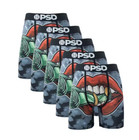 Psd 5 Pack  Mens Boxer Brief Underwear