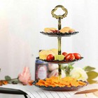 3-tier Cupcake Stand Cake Dessert Wedding Event Party Display Tower Plate Round