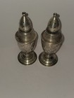 Vintage Sterling Silver Salt And Pepper Shakers