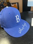 Beautiful Sandy Koufax Autographed Brooklyn Dodgers Game Model Baseball Hat jsa