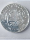 1 Oz Somalia Silver Elephant Coin  2019