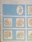 Vintage Beatrix Potter Peter Rabbit Picture Book Fabric Frederick Warne Co 1988