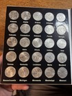 Fifty States Us United States Quarter Collection Full Album Of All 50 Coins