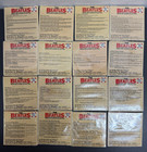 The Beatles Bubble Gum Records Miniature Album Collection Of 16 - Sealed  63- 70