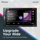 Pioneer Avh-521ex 6 8  Resistive Touchscreen  Double Din     Bluetooth    